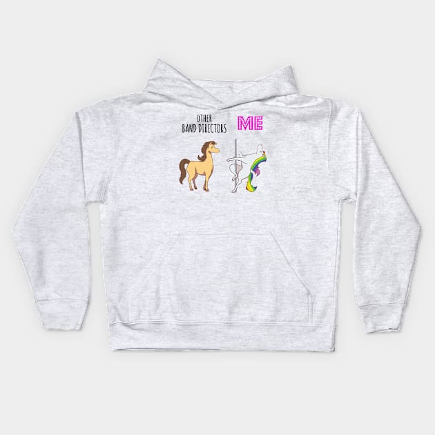 Other band director Unicorn Kids Hoodie by IndigoPine